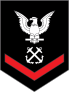 Navy Rank E-4 Third Class Petty Officer Sticker