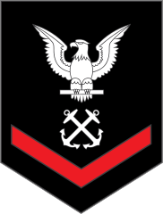 Navy Rank E-4 Third Class Petty Officer Sticker