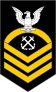Navy Rank E-7 Chief Petty Officer Sticker
