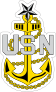 Navy Rank E-8 Senior Chief Petty Officer Insignia Sticker