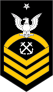 Navy Rank E-8 Senior Chief Petty Officer Sticker