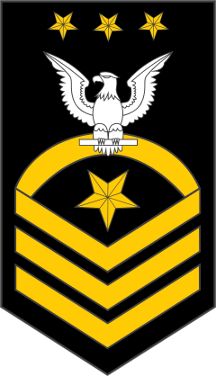 Navy Rank E-9 Master Chief Petty Officer Of The Navy Sticker