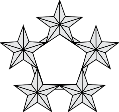 Navy Rank Fleet Admiral Sticker