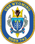Navy Submarine Ssbn 742 Uss Wyoming Sticker