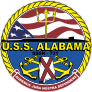 Navy Submarine Ssbn Uss Alabama Sticker