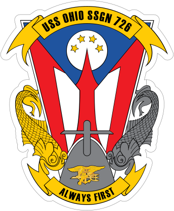 Navy Submarine Ssgn 726 Uss Ohio 2 Sticker