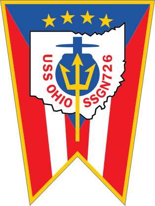 Navy Submarine Ssgn 726 Uss Ohio Sticker