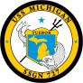 Navy Submarine Ssgn 727 Uss Michigan Sticker