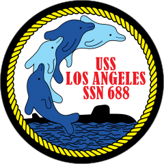 Navy Submarine Ssn 688 Uss Los Angeles Sticker