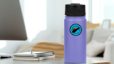 Navy Submarine Ssn 708 Uss Minneapolis Sticker on a Water Bottle (New) example