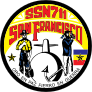 Navy Submarine Ssn 711 Uss San Francisco Sticker