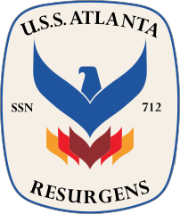 Navy Submarine Ssn 712 Uss Atlanta Sticker