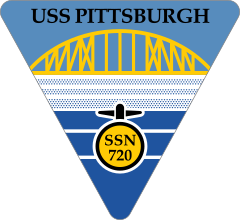 Navy Submarine Ssn 720 Uss Pittsburgh Sticker