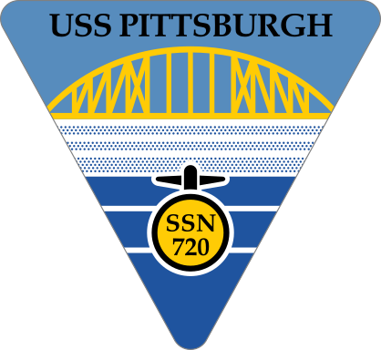 Navy Submarine Ssn 720 Uss Pittsburgh Sticker