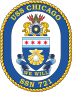Navy Submarine Ssn 721 Uss Chicago Sticker