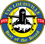 Navy Submarine Ssn 724 Uss Louisville Sticker
