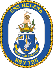 Navy Submarine Ssn 725 Uss Helena Sticker