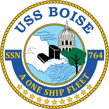 Navy Submarine Ssn 764 Uss Boise Sticker