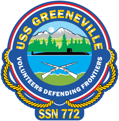 Navy Submarine Ssn 772 Uss Greeneville Sticker