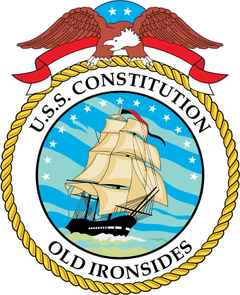 Navy Uss Constitution Emblem Sticker