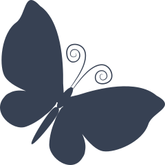 Neat Butterfly Sticker