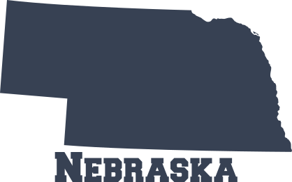 Nebraska State Sticker