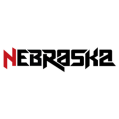 Nebraska Typography Sticker