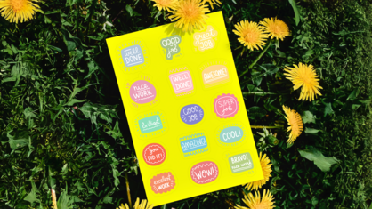 Neon Sticker Sheet Gallery Image 3