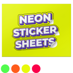 Neon Sticker Sheets Thumbnail - New