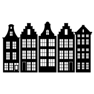 Netherlands Building Architecture Sticker