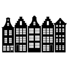 Netherlands Building Architecture Sticker