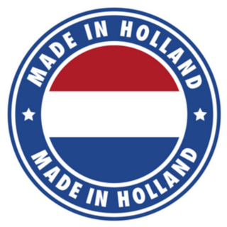 Netherlands Made In Holland Round Sticker