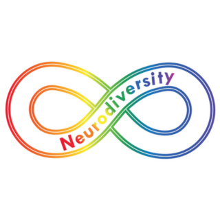 Neurodiversity Awareness Rainbow Infinity Sticker