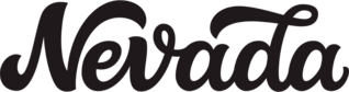 Nevada Calligraphy Sticker