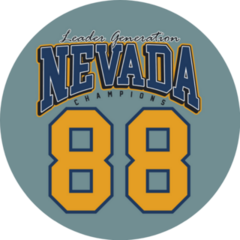 Nevada College Champions Sticker