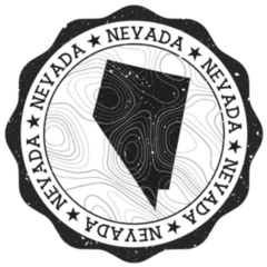 Nevada Outdoor Stamp Sticker