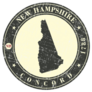 New Hampshire Badge With Year Of Creation Sticker