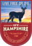 New Hampshire Banner Sticker