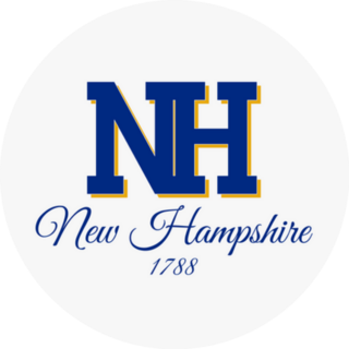 New Hampshire Inscription Founded 1788 Sticker