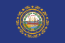New Hampshire Nh State Flag Sticker