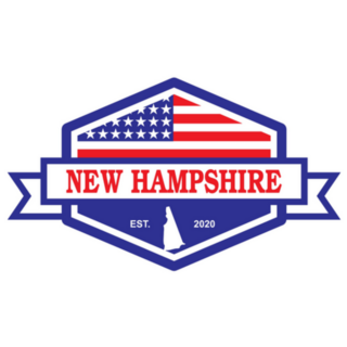 New Hampshire United States Logo Sticker