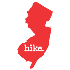 New Jersey Hike State Sticker