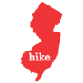 New Jersey Hike State Sticker