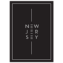 New Jersey Typography Sticker