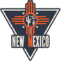 New Mexico Cactus Cross Sticker