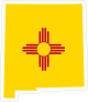New Mexico Flag State Sticker