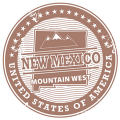 New Mexico, Mountain West Rusty Sticker