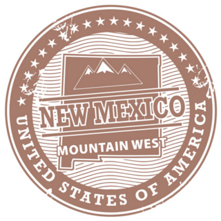 New Mexico, Mountain West Rusty Sticker