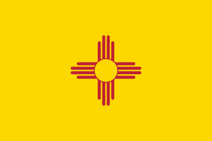 New Mexico Nm State Flag Sticker
