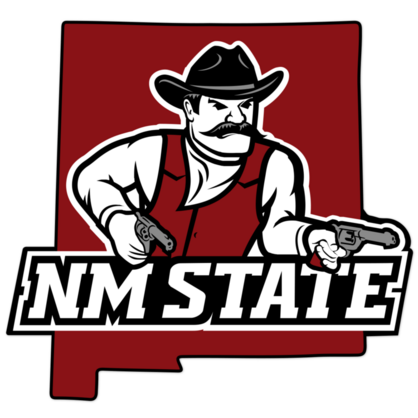 New Mexico State Aggies NCAA Logo Stickcer